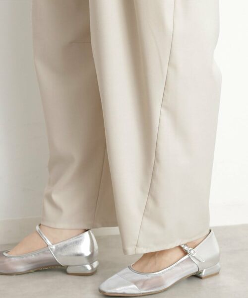 THE SHOP TK / ザ ショップ ティーケー ショート・ハーフ・半端丈パンツ | バレルパンツ【洗える】 | 詳細23