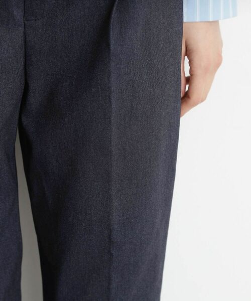 THE SHOP TK / ザ ショップ ティーケー ショート・ハーフ・半端丈パンツ | ハイパーストレッチテーパードパンツ【洗える】 | 詳細4