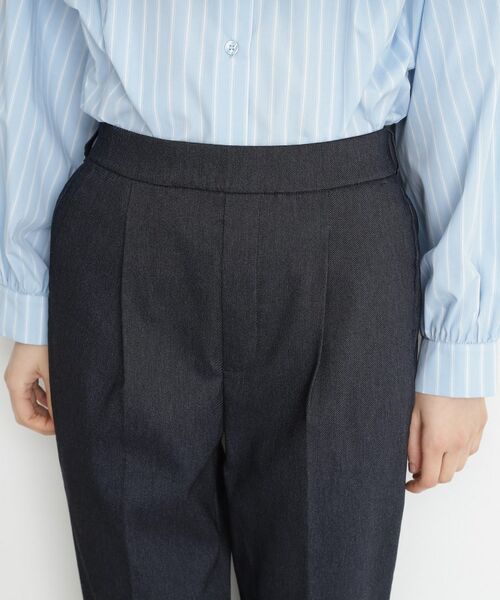 THE SHOP TK / ザ ショップ ティーケー ショート・ハーフ・半端丈パンツ | ハイパーストレッチテーパードパンツ【洗える】 | 詳細8