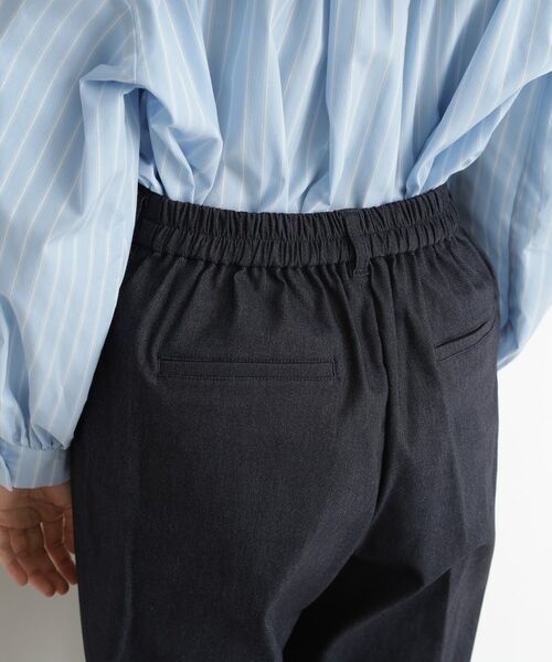 THE SHOP TK / ザ ショップ ティーケー ショート・ハーフ・半端丈パンツ | ハイパーストレッチテーパードパンツ【洗える】 | 詳細9
