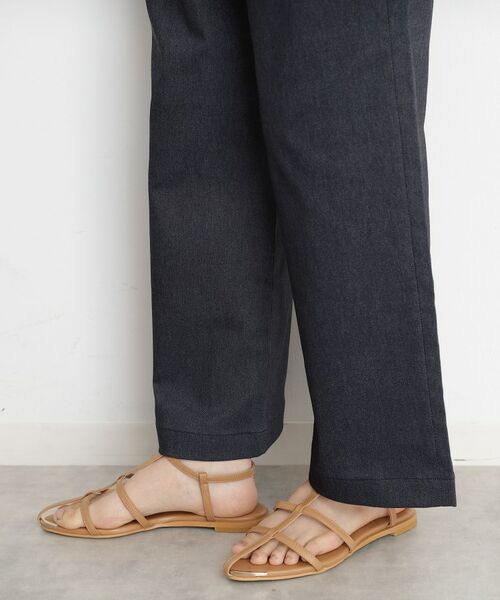 THE SHOP TK / ザ ショップ ティーケー パンツ | ハイパーストレッチワイドパンツ【洗える】 | 詳細10