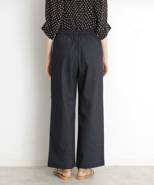 THE SHOP TK / ザ ショップ ティーケー パンツ | ハイパーストレッチワイドパンツ【洗える】 | 詳細6