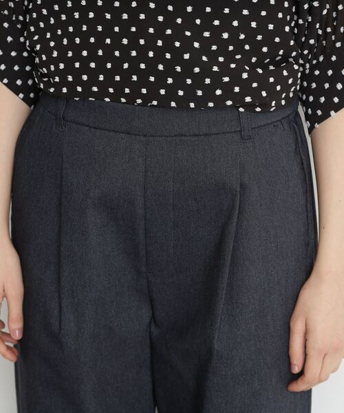 THE SHOP TK / ザ ショップ ティーケー パンツ | ハイパーストレッチワイドパンツ【洗える】 | 詳細7