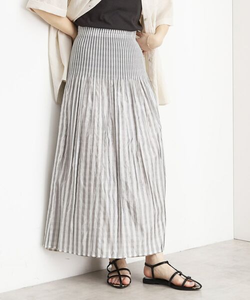 THE SHOP TK / ザ ショップ ティーケー ロング・マキシ丈スカート | リバーシブルスカート【洗える】 | 詳細16