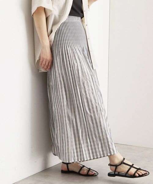 THE SHOP TK / ザ ショップ ティーケー ロング・マキシ丈スカート | リバーシブルスカート【洗える】 | 詳細17