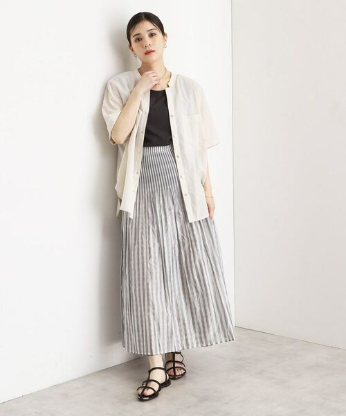 THE SHOP TK / ザ ショップ ティーケー ロング・マキシ丈スカート | リバーシブルスカート【洗える】 | 詳細18