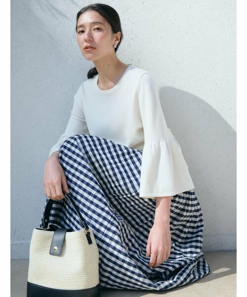 THE SHOP TK / ザ ショップ ティーケー ロング・マキシ丈スカート | リバーシブルスカート【洗える】 | 詳細2