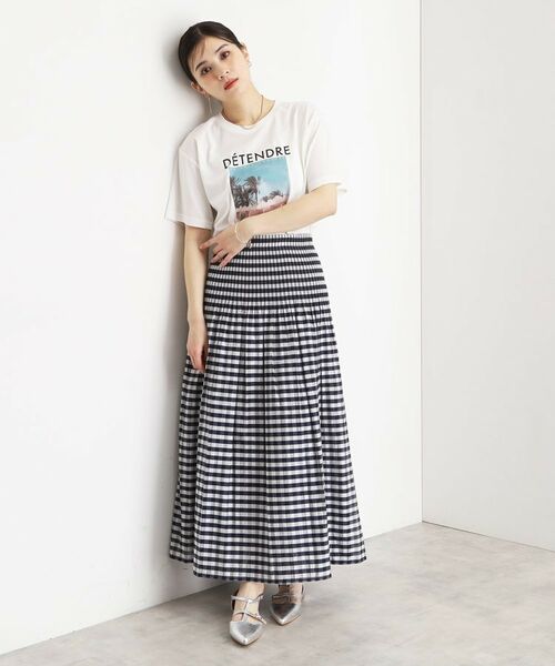 THE SHOP TK / ザ ショップ ティーケー ロング・マキシ丈スカート | リバーシブルスカート【洗える】 | 詳細21