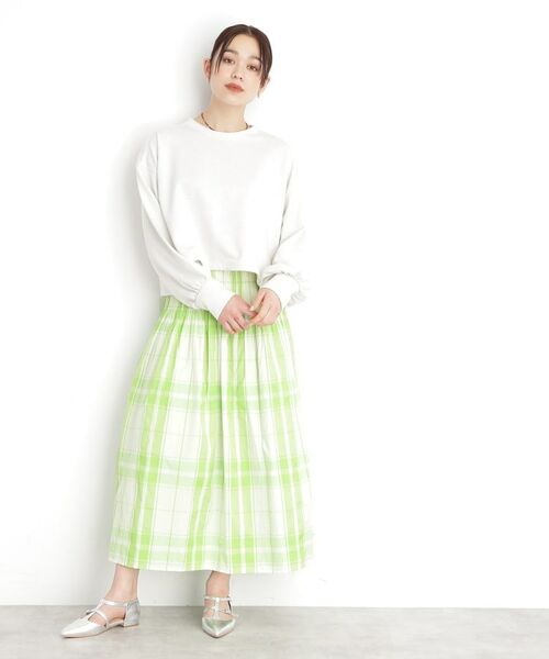 THE SHOP TK / ザ ショップ ティーケー ロング・マキシ丈スカート | リバーシブルスカート【洗える】 | 詳細29