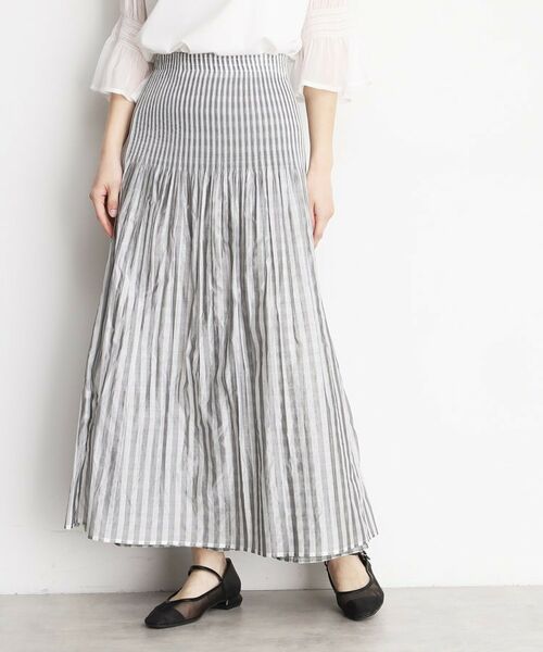 THE SHOP TK / ザ ショップ ティーケー ロング・マキシ丈スカート | リバーシブルスカート【洗える】 | 詳細9