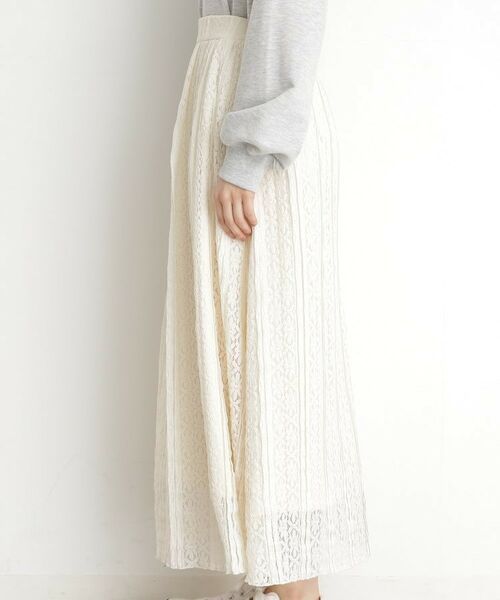 THE SHOP TK / ザ ショップ ティーケー ロング・マキシ丈スカート | レーススカート【洗える】 | 詳細12
