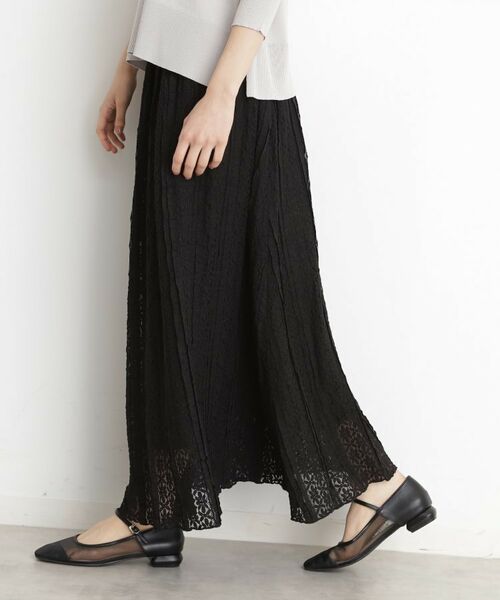 THE SHOP TK / ザ ショップ ティーケー ロング・マキシ丈スカート | レーススカート【洗える】 | 詳細8