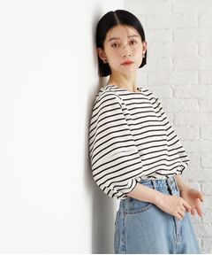 THE SHOP TK / ザ ショップ ティーケー シャツ・ブラウス | 麻調ランタン袖ブラウス【洗える】