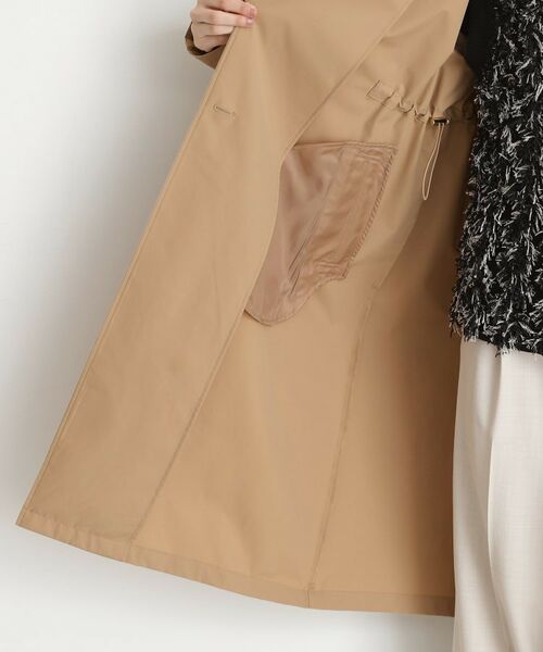 THE SHOP TK / ザ ショップ ティーケー トレンチコート | スタンドカラートレンチコート【洗える】 | 詳細13
