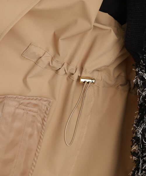 THE SHOP TK / ザ ショップ ティーケー トレンチコート | スタンドカラートレンチコート【洗える】 | 詳細14