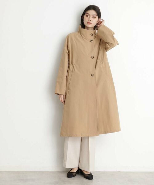 THE SHOP TK / ザ ショップ ティーケー トレンチコート | スタンドカラートレンチコート【洗える】 | 詳細3