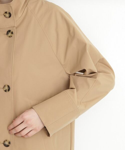 THE SHOP TK / ザ ショップ ティーケー トレンチコート | スタンドカラートレンチコート【洗える】 | 詳細9