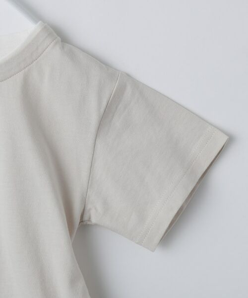 THE SHOP TK / ザ ショップ ティーケー Tシャツ | 【110-160】キーネックレイヤード風Tシャツ/洗濯機OK | 詳細9