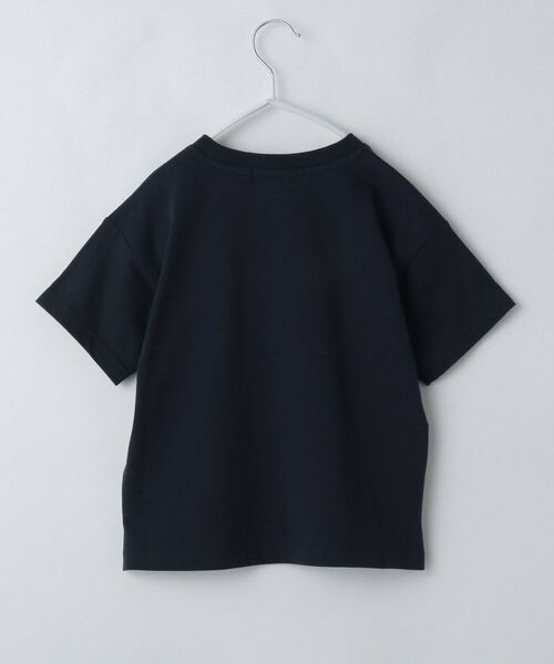 THE SHOP TK / ザ ショップ ティーケー Tシャツ | 【110-160】斜め切替配色Tシャツ/洗濯機OK | 詳細6