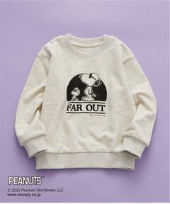 THE SHOP TK / ザ ショップ ティーケー スウェット | PEANUTS スウェット FAR OUT ／【110-150】親子リンク