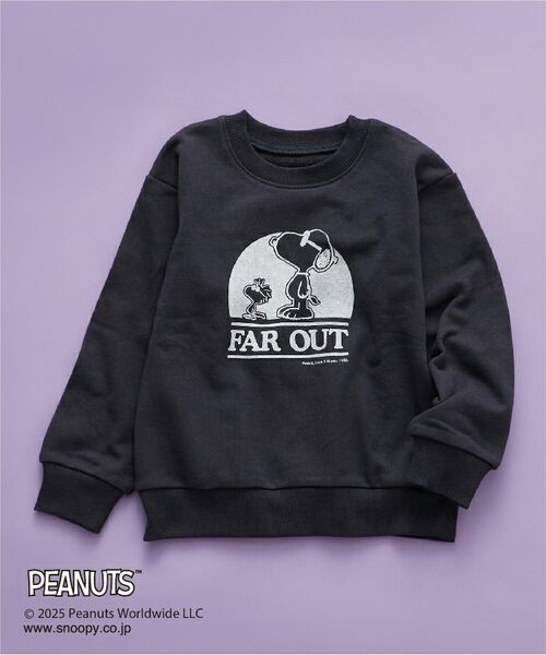 THE SHOP TK / ザ ショップ ティーケー スウェット | PEANUTS スウェット FAR OUT /【110-150】親子リンク | 詳細1
