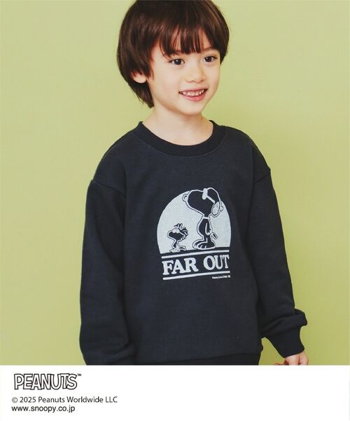 THE SHOP TK / ザ ショップ ティーケー スウェット | PEANUTS スウェット FAR OUT /【110-150】親子リンク | 詳細2