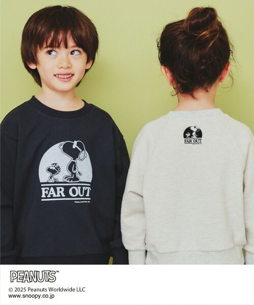 THE SHOP TK / ザ ショップ ティーケー スウェット | PEANUTS スウェット FAR OUT /【110-150】親子リンク | 詳細4