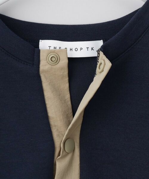 THE SHOP TK / ザ ショップ ティーケー カーディガン・ボレロ | 【110-160】ダンボールスナップカーディガン/セットアップ可・洗濯機OK | 詳細11