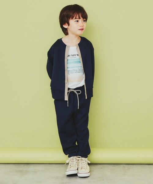 THE SHOP TK / ザ ショップ ティーケー パンツ | 【110-160】ダンボールジョガーパンツ/セットアップ可・洗濯機OK | 詳細1