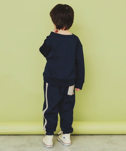 THE SHOP TK / ザ ショップ ティーケー パンツ | 【110-160】ダンボールジョガーパンツ/セットアップ可・洗濯機OK | 詳細3