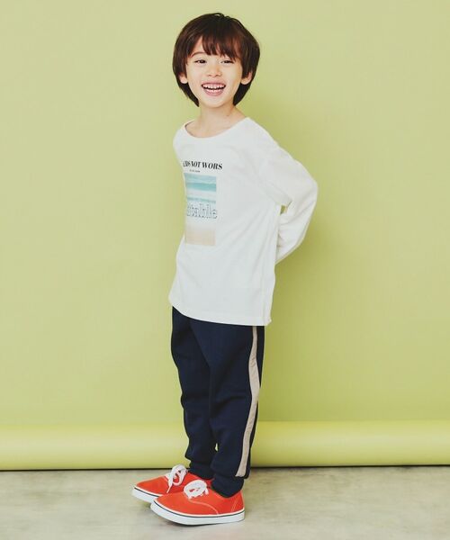 THE SHOP TK / ザ ショップ ティーケー パンツ | 【110-160】ダンボールジョガーパンツ/セットアップ可・洗濯機OK | 詳細6