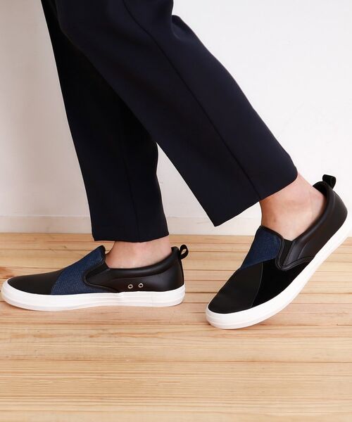 THE SHOP TK / ザ ショップ ティーケー シューズ | パネル切替スリッポン | 詳細5