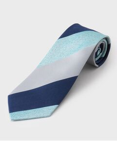 THE SHOP TK / ザ ショップ ティーケー ネクタイ | 3段ストライプ柄ネクタイ