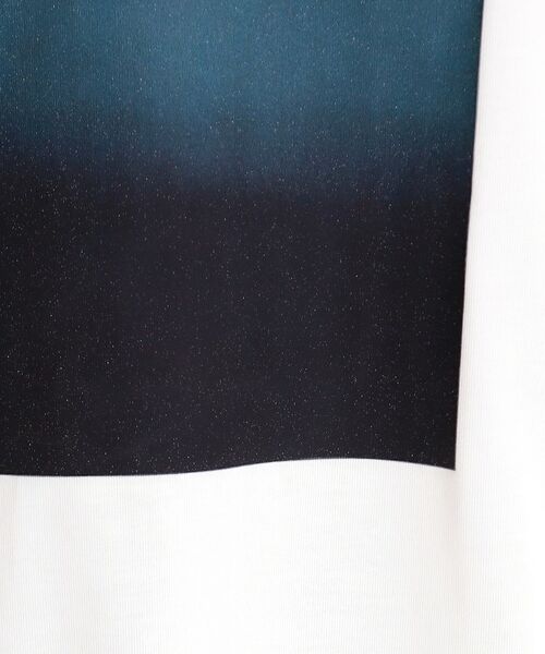 THE SHOP TK / ザ ショップ ティーケー カットソー | プリントリブ長袖Tシャツ | 詳細4