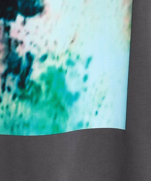 THE SHOP TK / ザ ショップ ティーケー カットソー | プリントリブ長袖Tシャツ | 詳細8