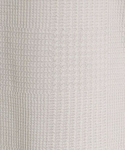 THE SHOP TK / ザ ショップ ティーケー カットソー | ふくれジャガード長袖Tシャツ | 詳細10