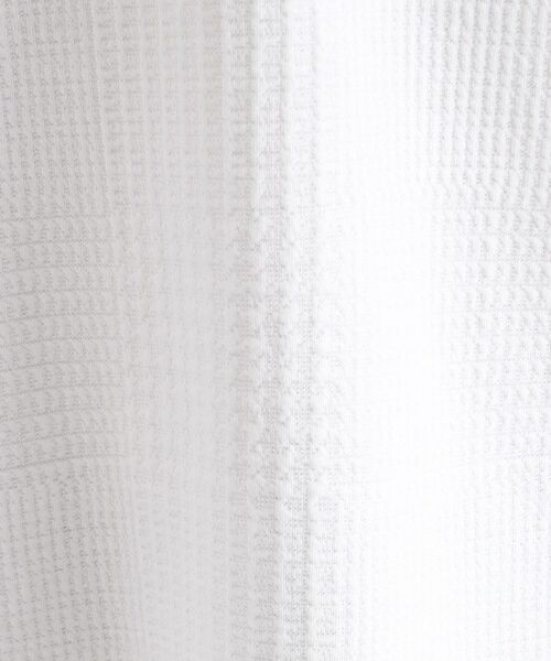 THE SHOP TK / ザ ショップ ティーケー カットソー | ふくれジャガード長袖Tシャツ | 詳細6