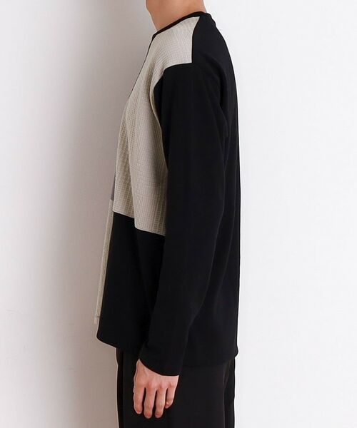 THE SHOP TK / ザ ショップ ティーケー カットソー | パネルブロッキング長袖Tシャツ | 詳細17