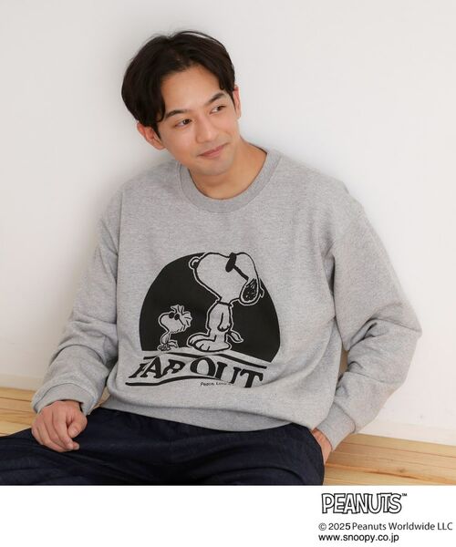 THE SHOP TK / ザ ショップ ティーケー スウェット | PEANUTSスウェット FAR OUT 親子リンク | 詳細10