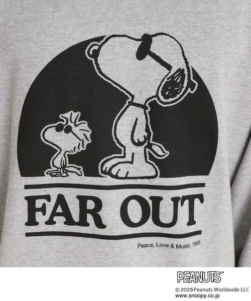 THE SHOP TK / ザ ショップ ティーケー スウェット | PEANUTSスウェット FAR OUT 親子リンク | 詳細11