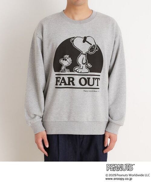 THE SHOP TK / ザ ショップ ティーケー スウェット | PEANUTSスウェット FAR OUT 親子リンク | 詳細17