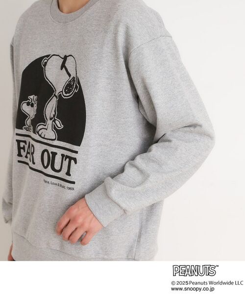 THE SHOP TK / ザ ショップ ティーケー スウェット | PEANUTSスウェット FAR OUT 親子リンク | 詳細22