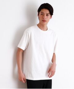 THE SHOP TK / ザ ショップ ティーケー カットソー | ジオメトリックリンクス半袖Ｔシャツ