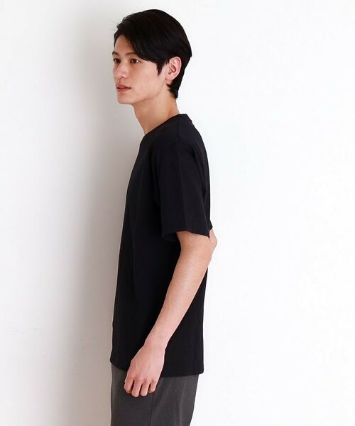 THE SHOP TK / ザ ショップ ティーケー カットソー | ジオメトリックリンクス半袖Ｔシャツ | 詳細6