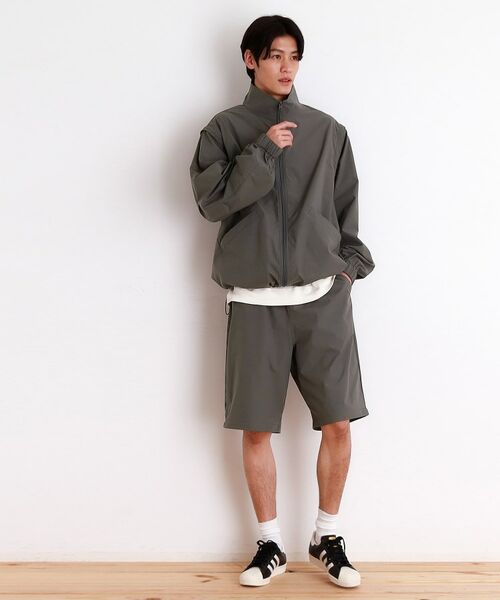 THE SHOP TK / ザ ショップ ティーケー レザーブルゾン・ジャケット | デタッチャブルスタンドブルゾン＆ベスト　セットアップ可/2WAY | 詳細5