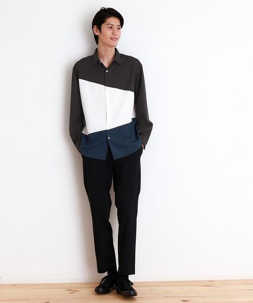 THE SHOP TK / ザ ショップ ティーケー シャツ・ブラウス | ドライタッチ長袖シャツ | 詳細10