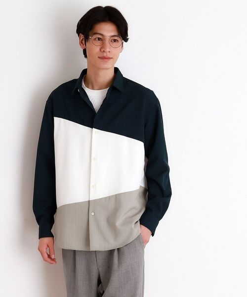 THE SHOP TK / ザ ショップ ティーケー シャツ・ブラウス | ドライタッチ長袖シャツ | 詳細15