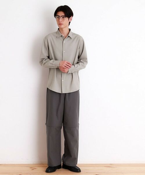 THE SHOP TK / ザ ショップ ティーケー シャツ・ブラウス | ドライタッチ長袖シャツ | 詳細4