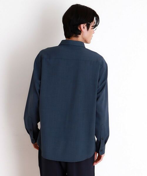 THE SHOP TK / ザ ショップ ティーケー シャツ・ブラウス | ドライタッチ長袖シャツ | 詳細8