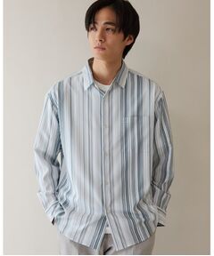 THE SHOP TK / ザ ショップ ティーケー シャツ・ブラウス | マルチストライプ長袖シャツ